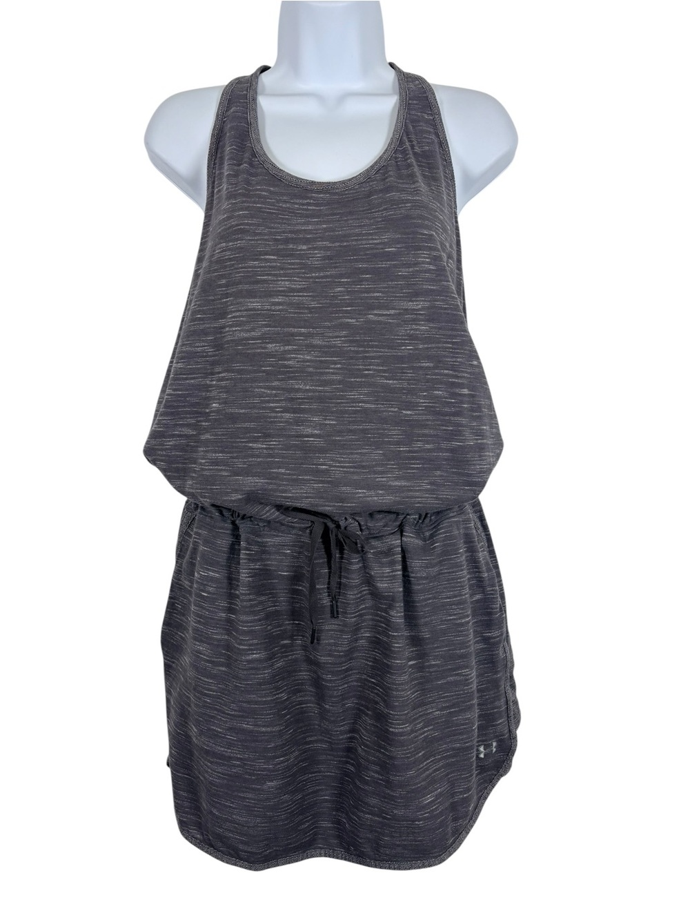 Under Armour HeatGear Gray Space Dye Racerback Athletic Dress XL